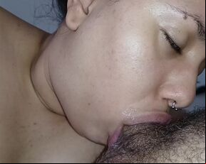 blowjob asmr, licking asmr, saliva she spit asmr