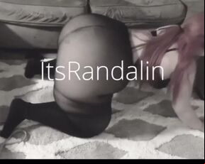 Big Booty Love Randalin Twerking with see through Yoga Pants